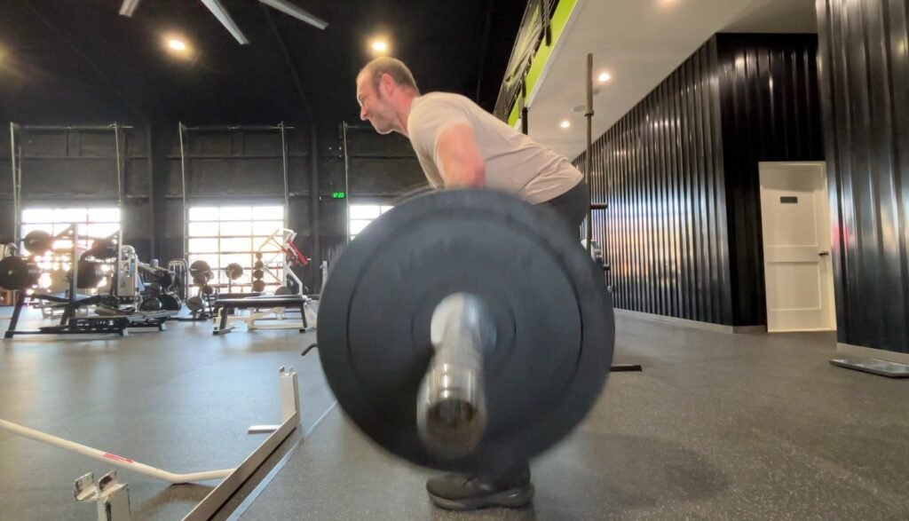 Josh Blackburn - bent over barbell rows