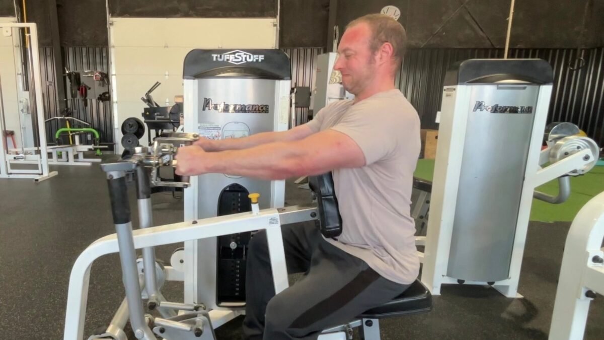 Chest supported rows