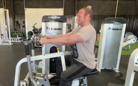 Chest supported rows